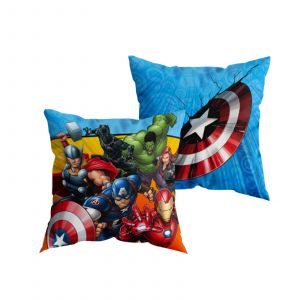 COJIN ELASTIC 45 CM X 45 CM AVENGERS ESCUDO