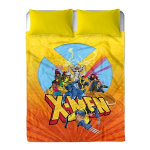 COBERTOR SERENITY INDIVIDUAL XMEN TEAM NARANJA
