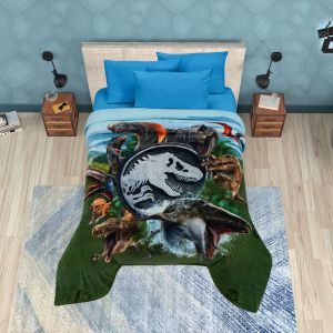 COBERTOR SERENITY MATRIMONIAL JURASSIC WORLD GIANTS