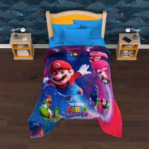 COBERTOR SERENITY MATRIMONIAL SUPER MARIO GALAXY